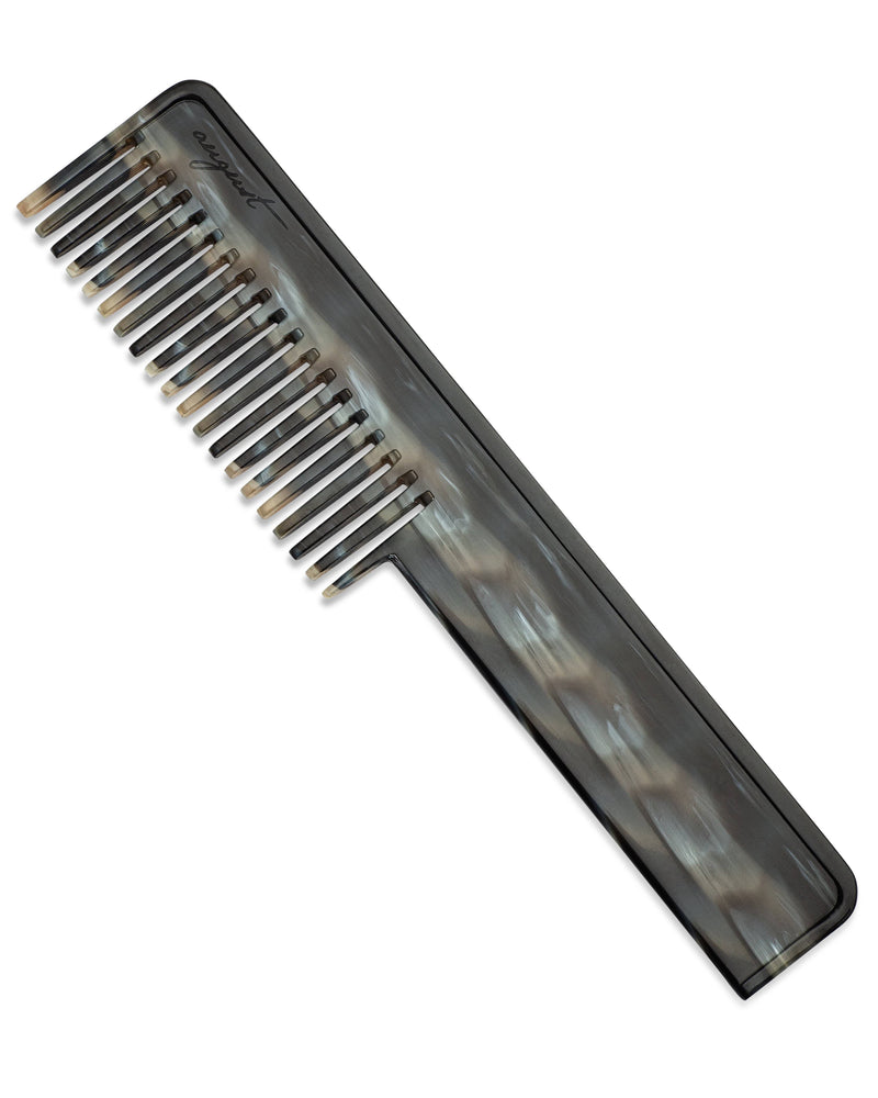 Wide Tooth Comb, Dark Bone