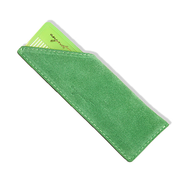 Pocket Comb in Lime