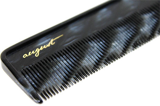 AUGUST GROOMING Italian made comb in Midnight