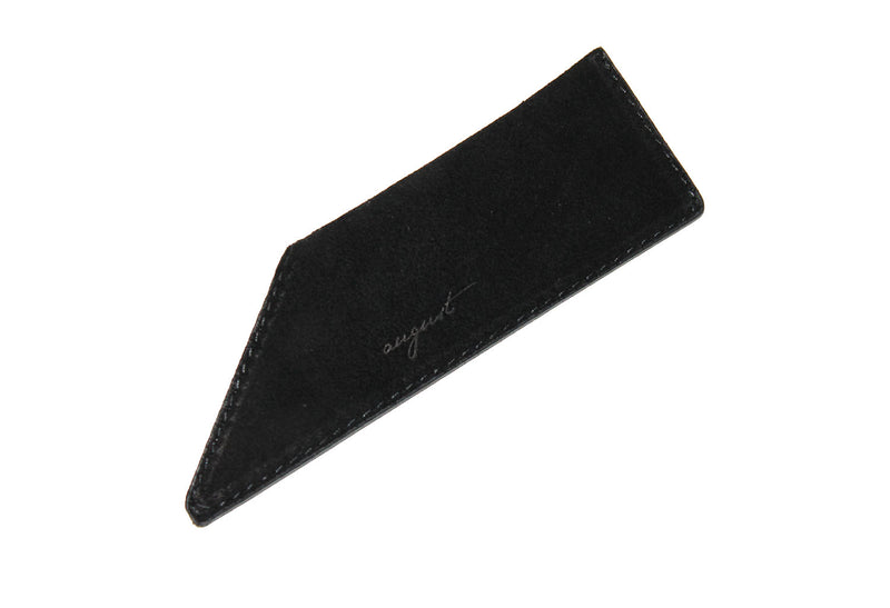 Black Suede Case for Pocket Comb